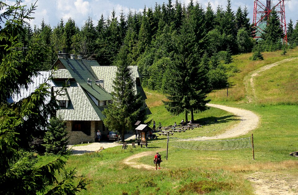 Beskid sądecki radziejowej band trail