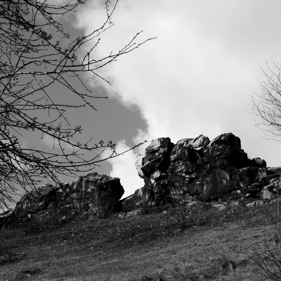 Rock stone landscape
