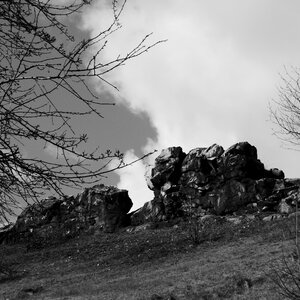 Rock stone landscape