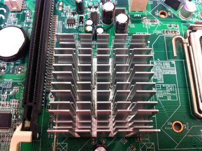 Motherboard heat sink computer