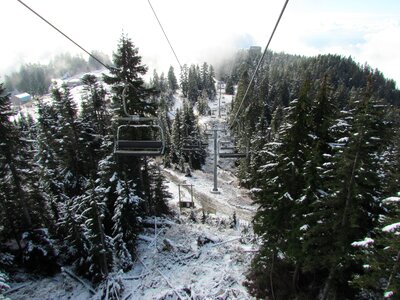 Snow mountain travel