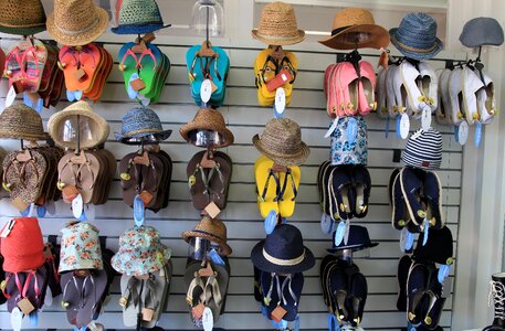 Shoes summer hat hat