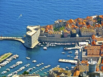 Port mediterranean fortress