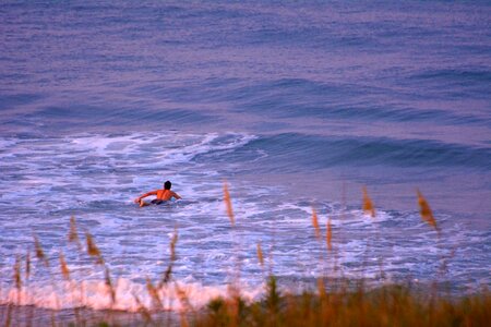 Beach sea surf photo