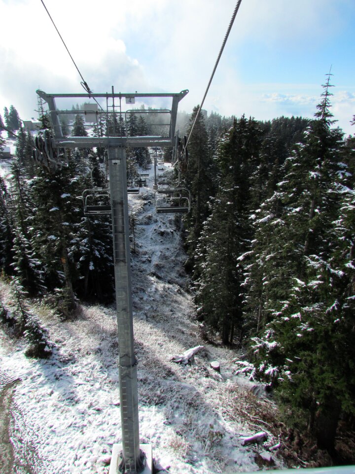 Snow mountain travel