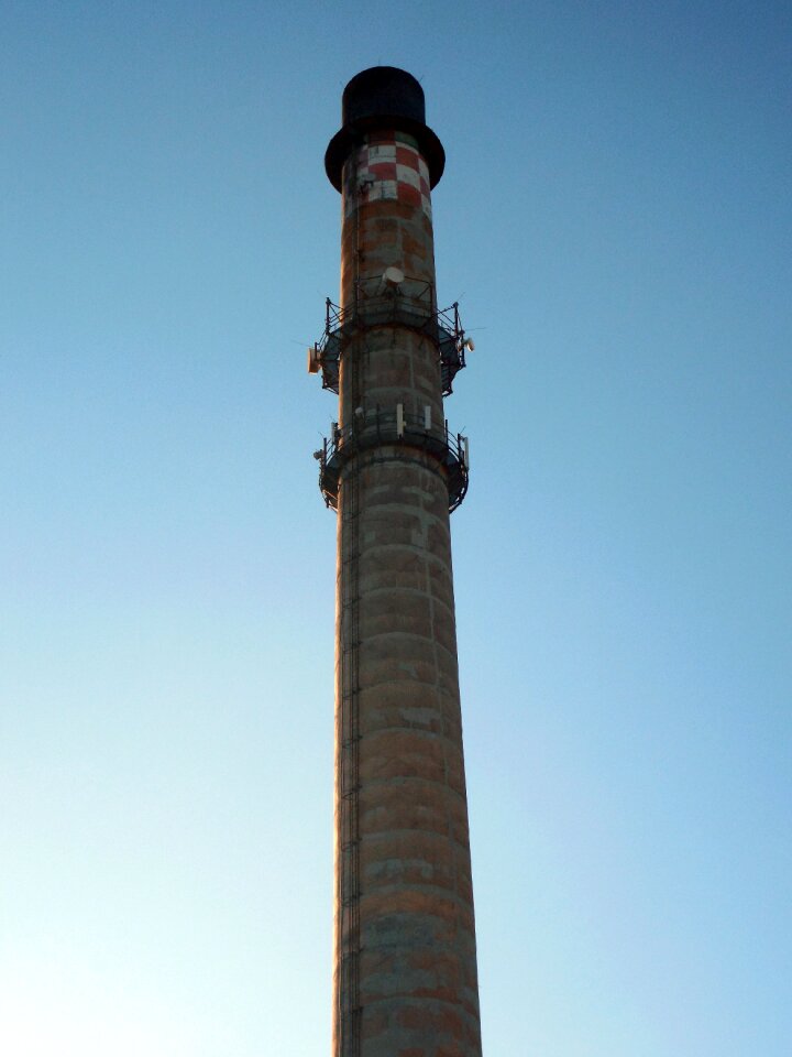 Pollution factory factory chimney