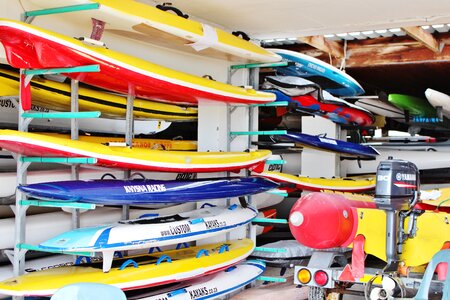 Water sports swim paddle