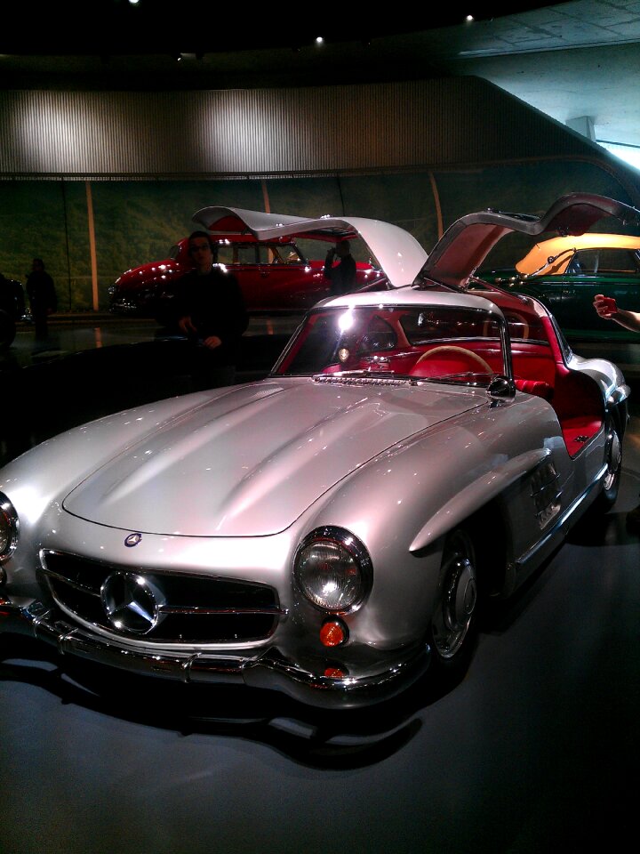 Car mercedes silver