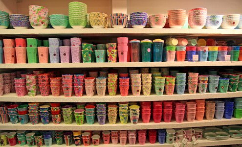 Coffee mugs decor business photo