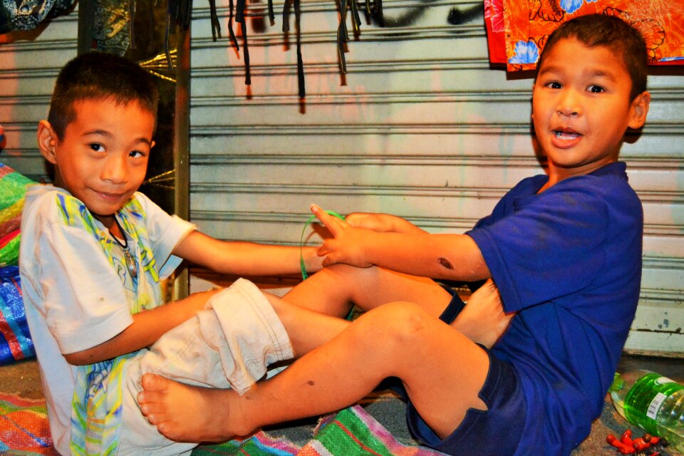 Bangkok thailand childhood