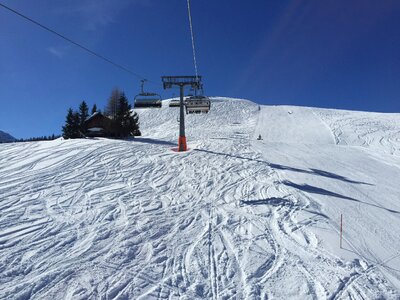 Skiing winter sports austria photo