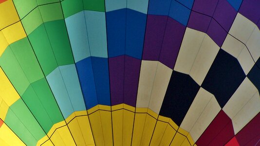 Colorful balloon air photo