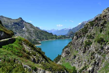 Mountains hiking italy