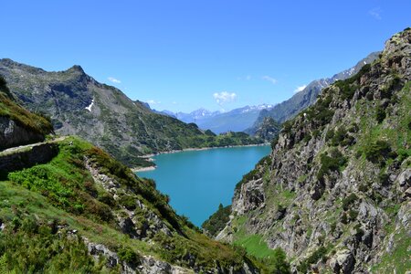 Mountains hiking italy photo