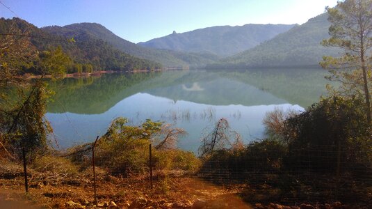 Marsh nature del tranco reservoir