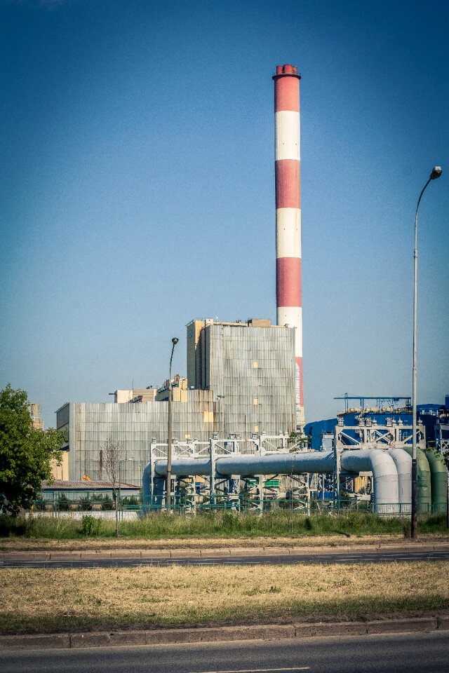 View tube combined heat and power plant