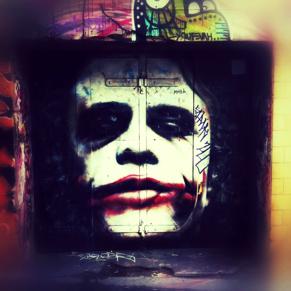 Streetart melbourne paint