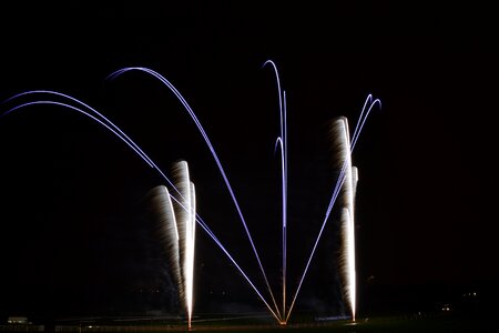 Night pyrotechnics black simple