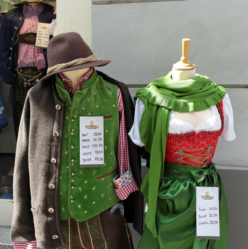 Customs decoration bavaria