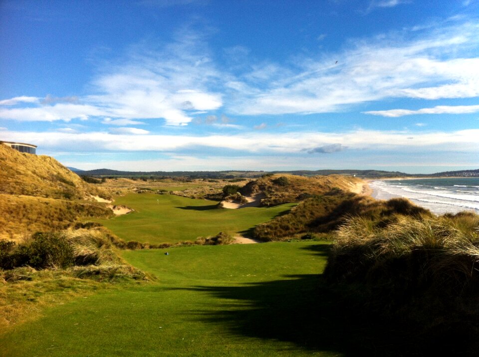 Nature golf course tasmania photo