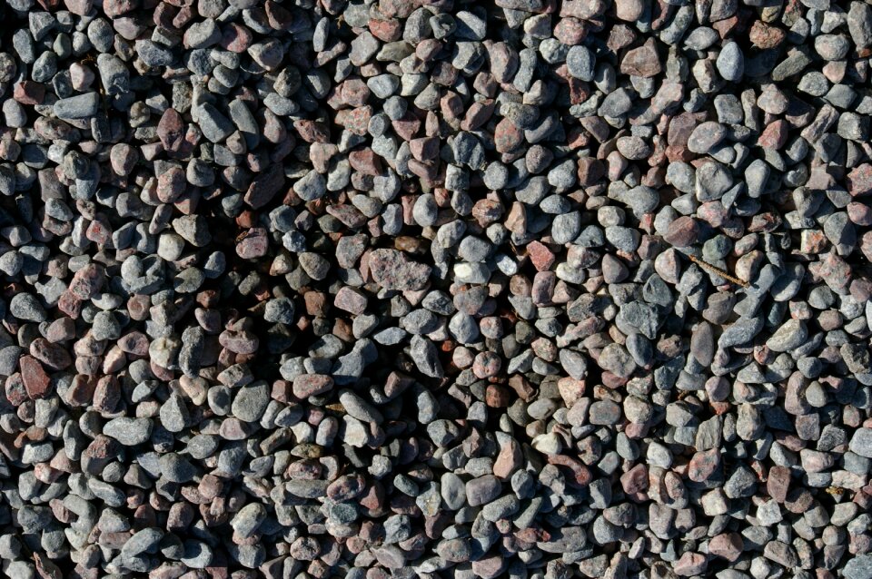 Gravel path stone summer