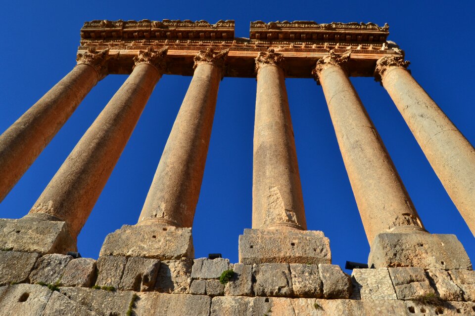 Ruins architecture lebanese
