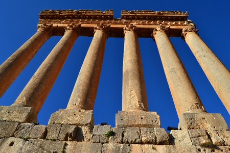 Ruins architecture lebanese