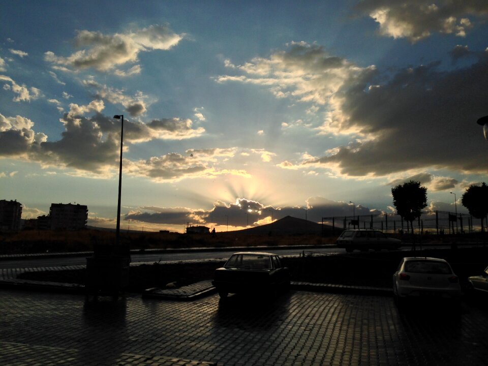 Sky clouds summer