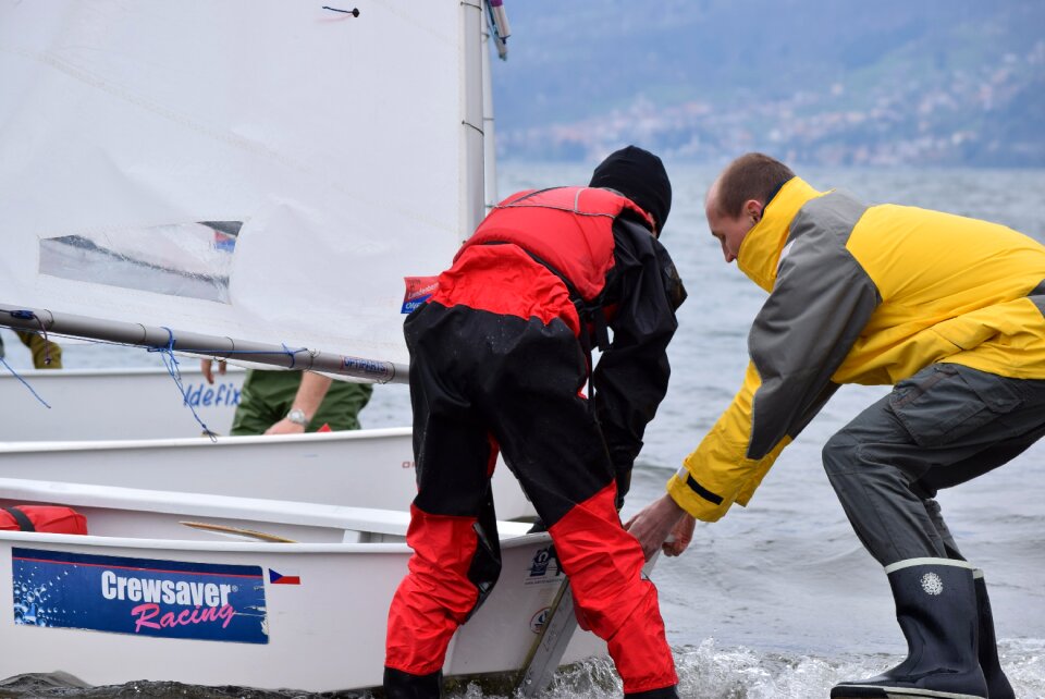 Italy sailing school boat