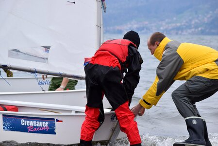 Italy sailing school boat
