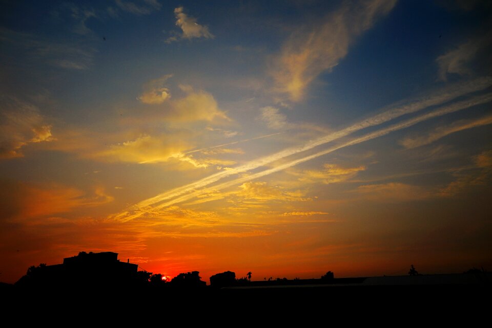 The night sky a surname choi sunset