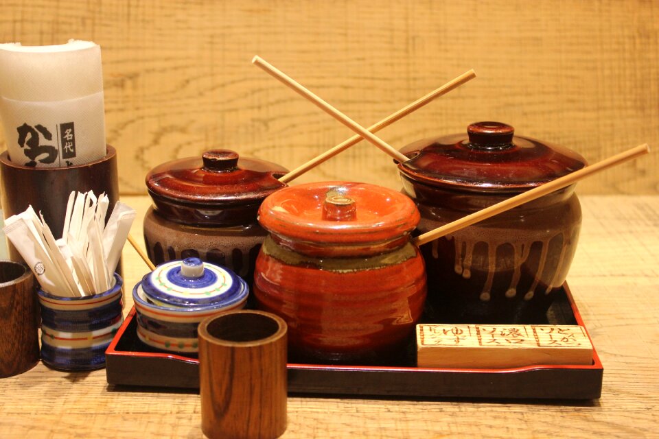 Lunch restaurant table