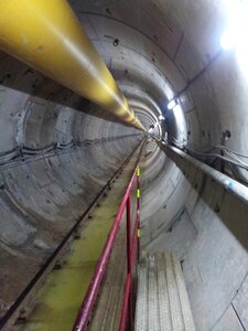 Corporation tunnel pipe photo