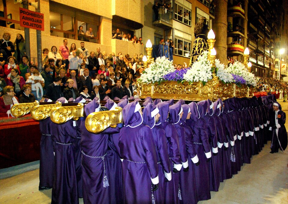 Holy week parade easter