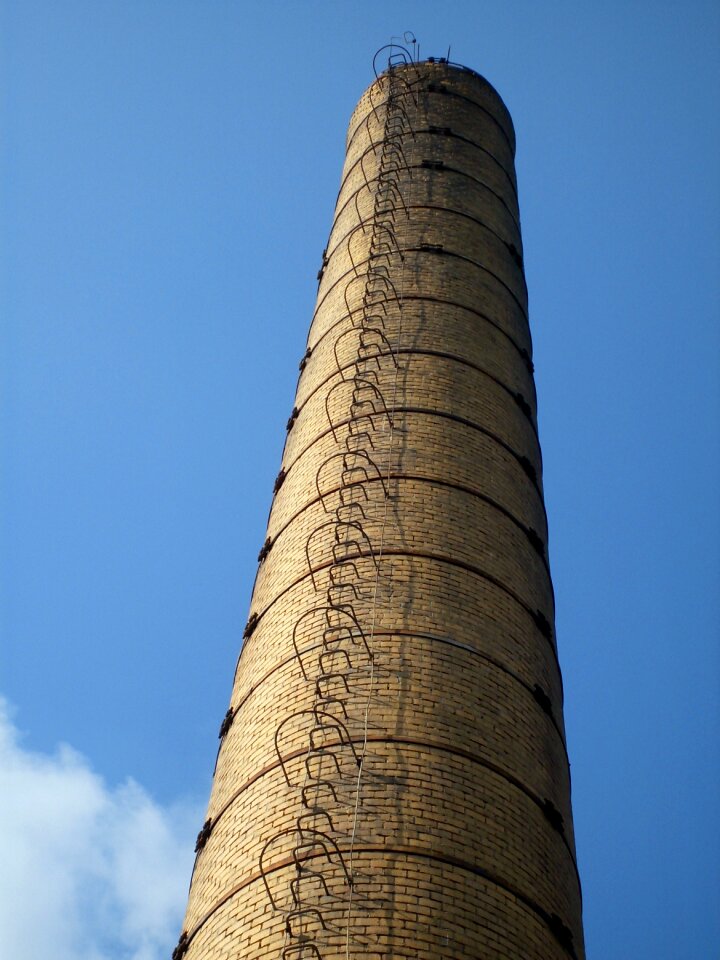 High building industrial plant