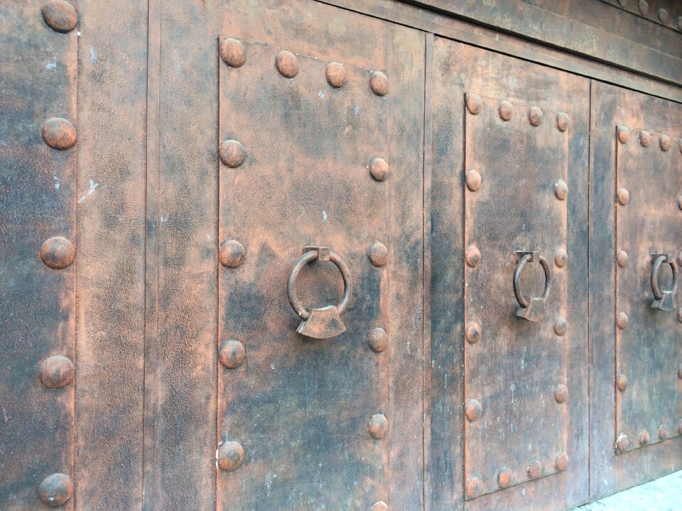 Iron old architecture