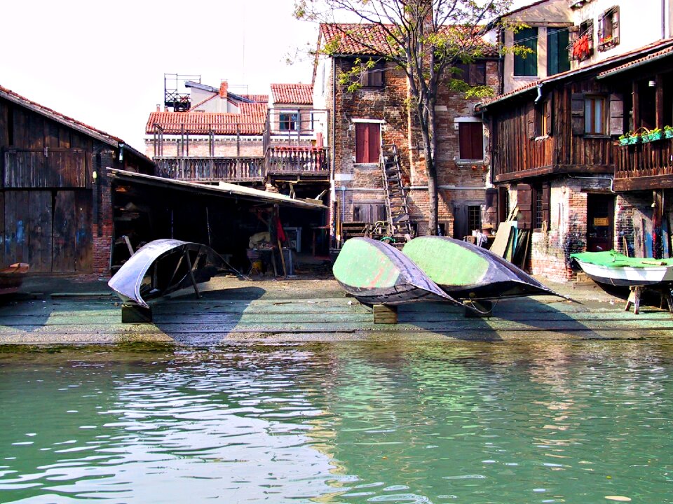 Italy canal water