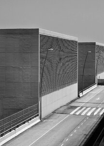 Buildings gray modern