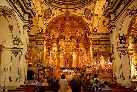 Lorca church holy week photo
