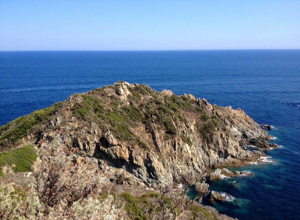 Marine landscape seaside