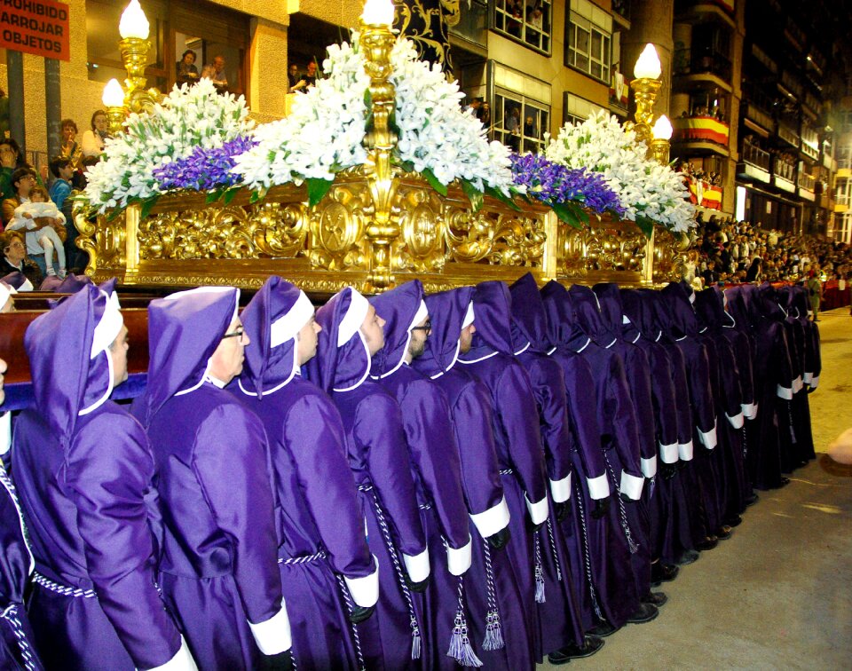 Holy week procession parade
