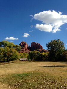 Red rock crossing mountain