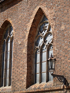 Brick architecture wrocław