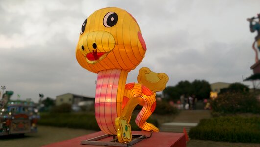 The lantern festival snake flower 燈 photo