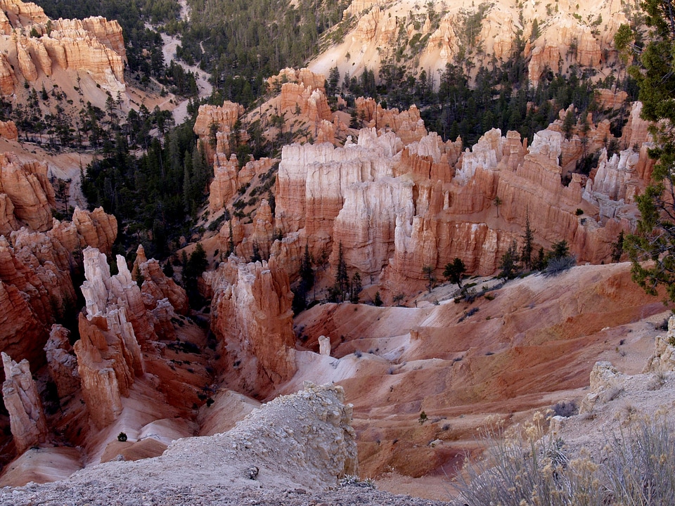 Usa erosion pinnacles stone formations