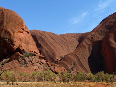 Outback ayers rock landscape photo
