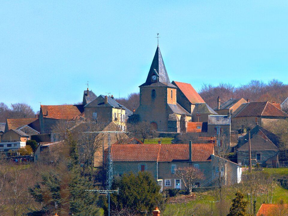 France burgundy landscape