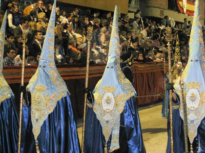 Penitents parade embroidery