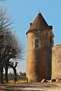 Burgundy tower rampart