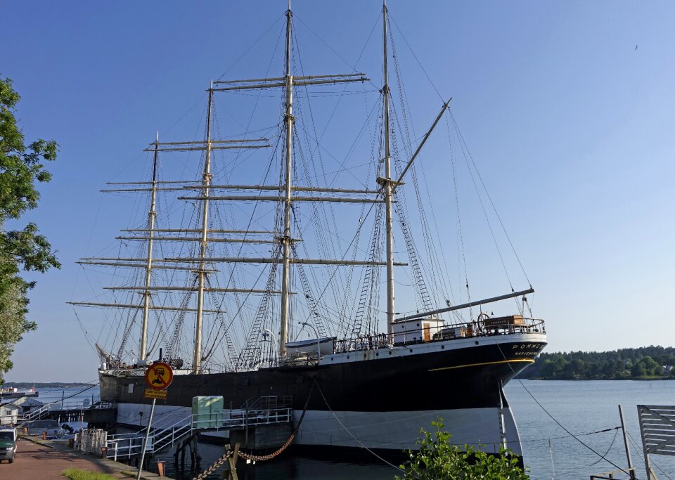 Pomeranian four master sailing vessel
